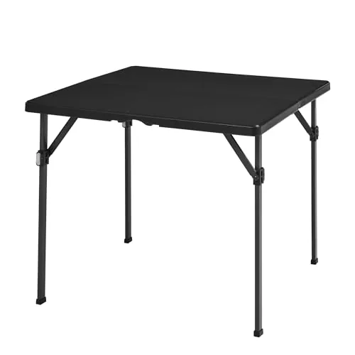 Amazon Basics Mesa de Comedor Plegable Cuadrada 86 cm, imagen 7