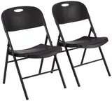 Amazon Basics Pack 4 Sillas Plegables Blancas 158kg, imagen 8