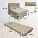 ANONER Sofá Cama Plegable 4 en 1, imagen 2