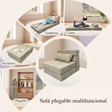 ANONER Sofá Cama Plegable 4 en 1, imagen 3