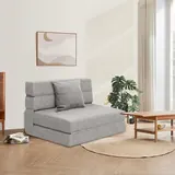 ANONER Sofá Cama Plegable 4 en 1 Gris Claro, imagen 2
