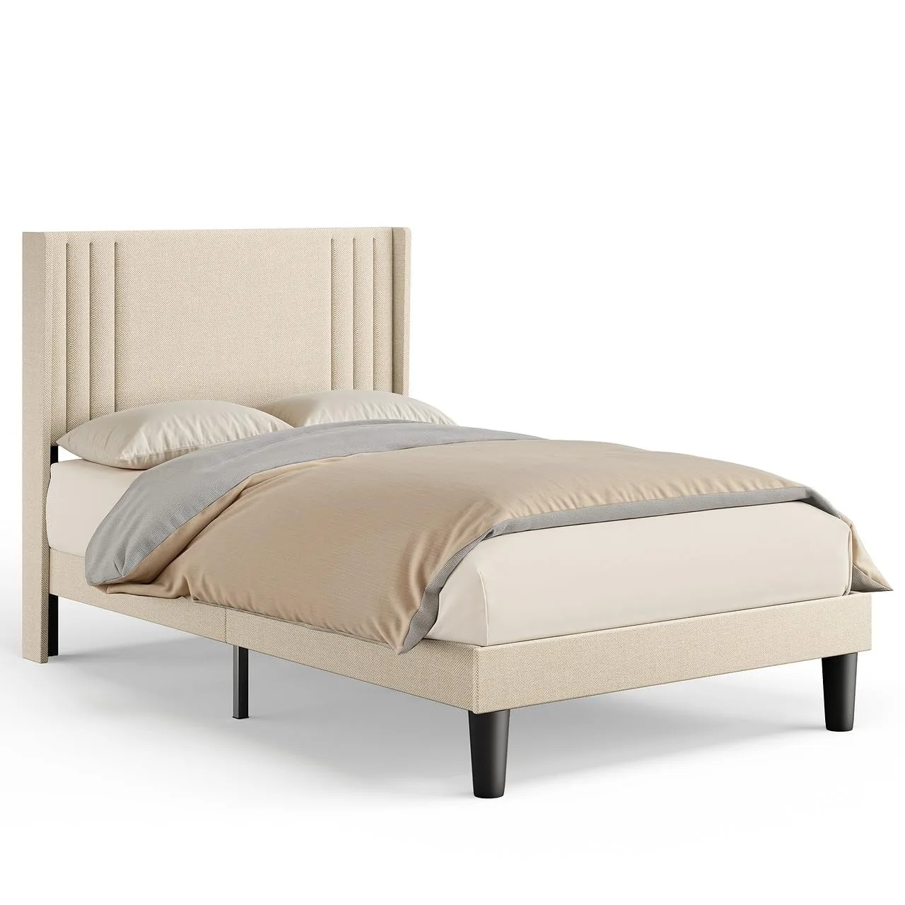 Bealife Estructura de Cama Elevada 120 × 200 cm, imagen 4
