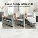 Bravich Ramy Single Sofa Bed 94cm, imagen 7