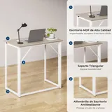 Dripex Escritorio Plegable 80 cm, imagen 5
