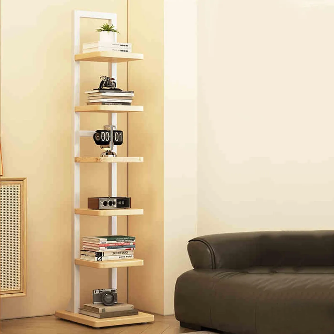 Generic Estantería Metálica 6 Niveles 138 cm