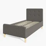 GFW Ashbourne 3ft Ottoman Bed, Dark Grey, imagen 8