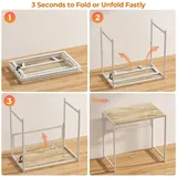 GreenForest Folding Desk 77cm, No Assembly, imagen 4
