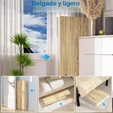GreenForest - Small Space Folding Desk, 90cm Computer Desk, No Assembly, Home Office, Space Saving Desk for Office Study, White Oak, imagen 5