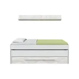 Habitdesign Cama Nido Juvenil Blanco 199 cm, imagen 4