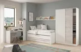 Habitdesign Cama Nido Juvenil Blanco 199 cm, imagen 8