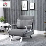 HOMCOM Sillón Cama 3 en 1 Reclinable, imagen 2