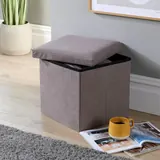 Home Source Folding Ottoman 38 cm, imagen 2