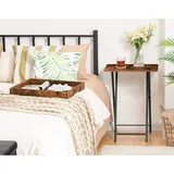 HOOBRO Mesa Auxiliar Plegable con Bandeja, imagen 6