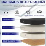 Milacyee Silla de Oficina con Reposabrazos 90°, imagen 6