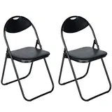 Nyxi Padded Folding Chairs, set of 2, imagen 1