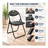 Nyxi Padded Folding Chairs, set of 2, imagen 3