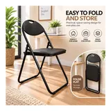 Nyxi Padded Folding Chairs, set of 2, imagen 6