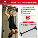 RHINOSPORT Barra de Dominadas sin Tornillos, imagen 2