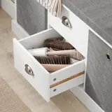 SoBuy Banco Zapatero con 2 Cajones y 2 Cestas, imagen 5