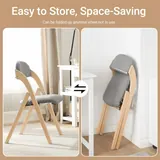 SoBuy Folding Chair 77 cm, Fabric Seat, imagen 5