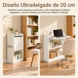 SoBuy Mesa Plegable de Pared con 3 Estantes 64cm, imagen 4