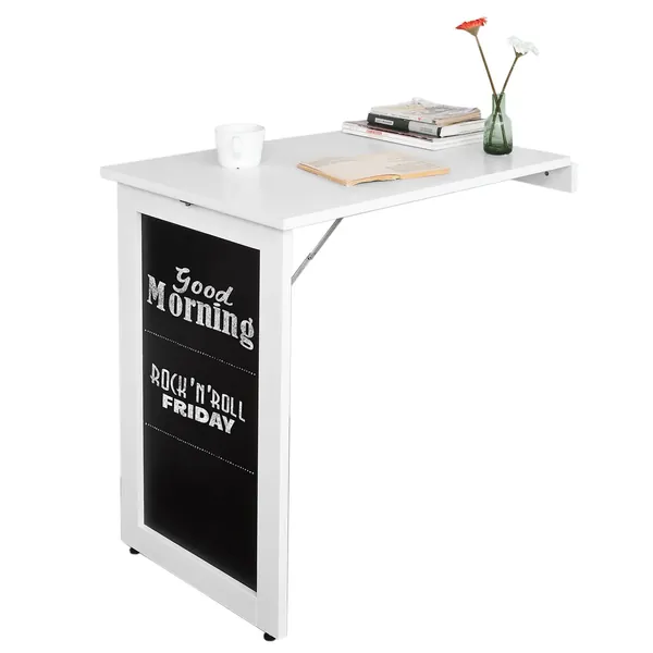 SoBuy Mesa Abatible de Pared con Pizarra FWT20