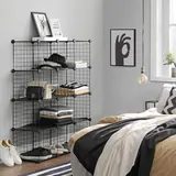SONGMICS 12-Cube Wire Shelving, 123 cm, imagen 2