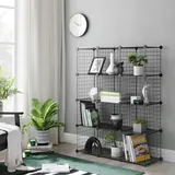 SONGMICS 12-Cube Wire Shelving, 123 cm, imagen 4