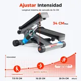 Sunny Health & Fitness Mini Stepper con Bandas, imagen 3