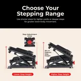 Sunny Health & Fitness Twist Stepper, imagen 4