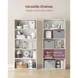 VASAGLE 5-Tier Bookshelf 60 cm, imagen 4