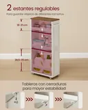 VASAGLE Carrito de Almacenaje de 4 Niveles, imagen 3