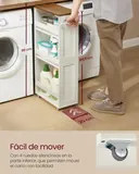 VASAGLE Carrito de Almacenaje de 4 Niveles, imagen 4