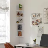 VASAGLE Estantería Esquinera de Pared 5 Niveles, imagen 4
