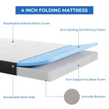 Vesgantti Tri-Fold Mattress 75 cm, imagen 2