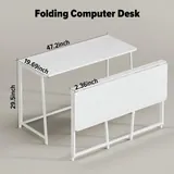 WOHOMO Folding Desk 120 cm, imagen 2
