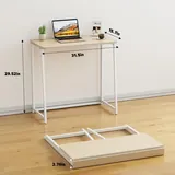 WOHOMO Folding Desk 80 cm, imagen 2