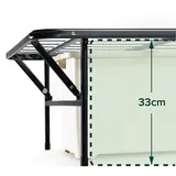 Zinus SmartBase Cama Plegable de Acero 90x190 cm, imagen 3